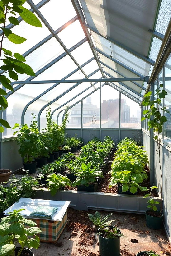 Rooftop Microclimate Optimization - 22 Rooftop Greenhouse Ideas