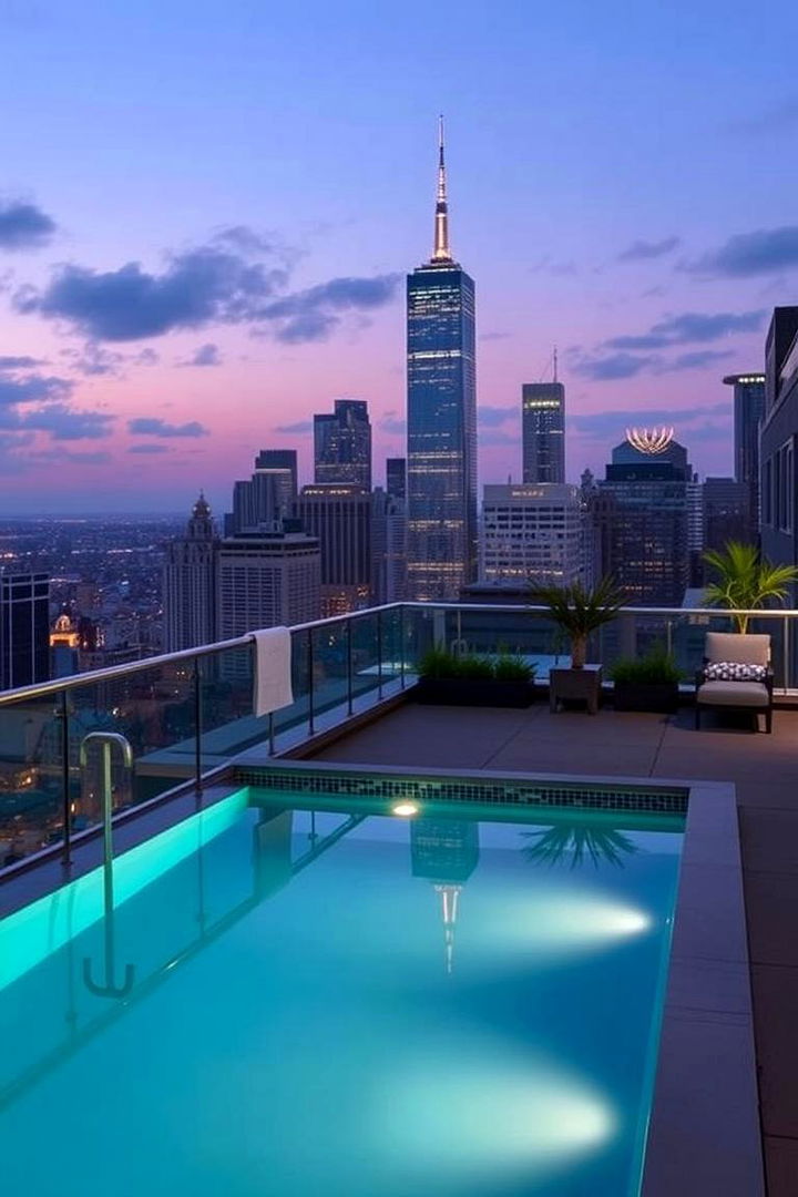 Rooftop Oasis Designs - 22 Swimming Pool Ideas