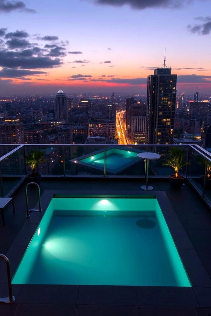 Rooftop Plunge Pool Retreat - 22 Plunge Pool Ideas