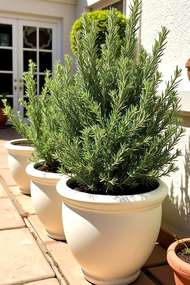 Rosemary for Culinary and Aromatic Uses - 22 Outdoor Plants for Patio