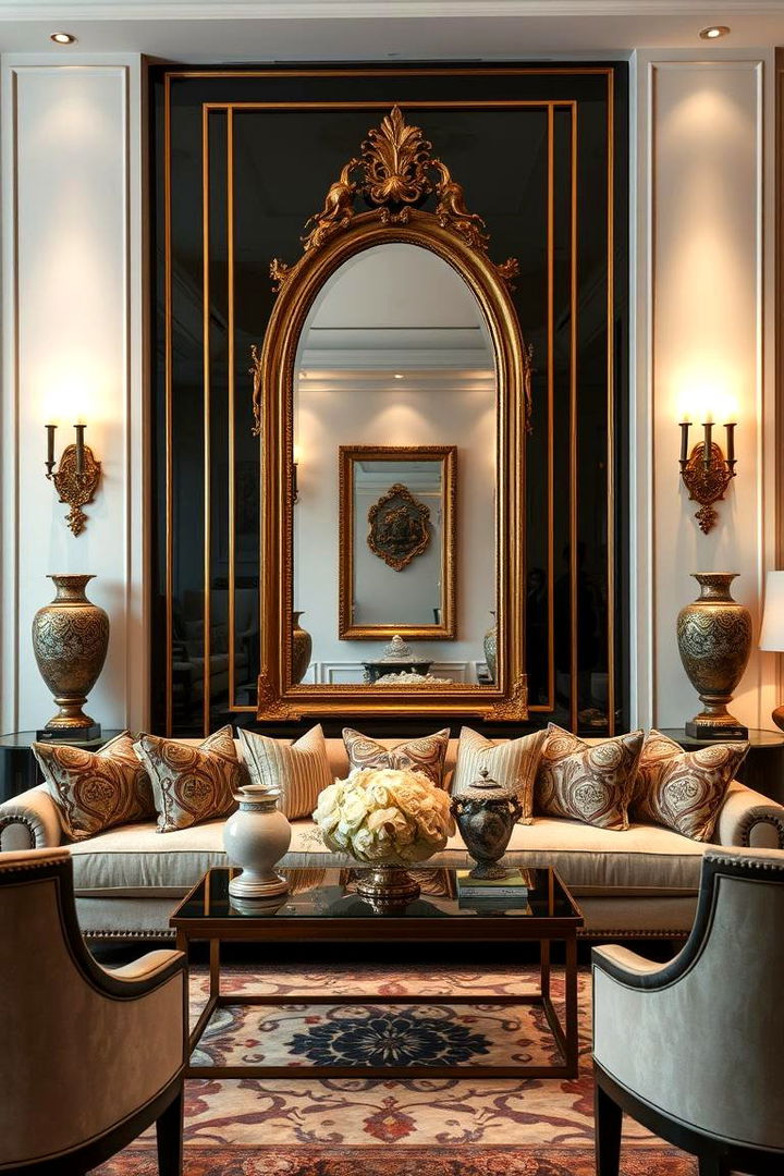 Royal Accessories Accents - 22 Royal Living Room Design Ideas