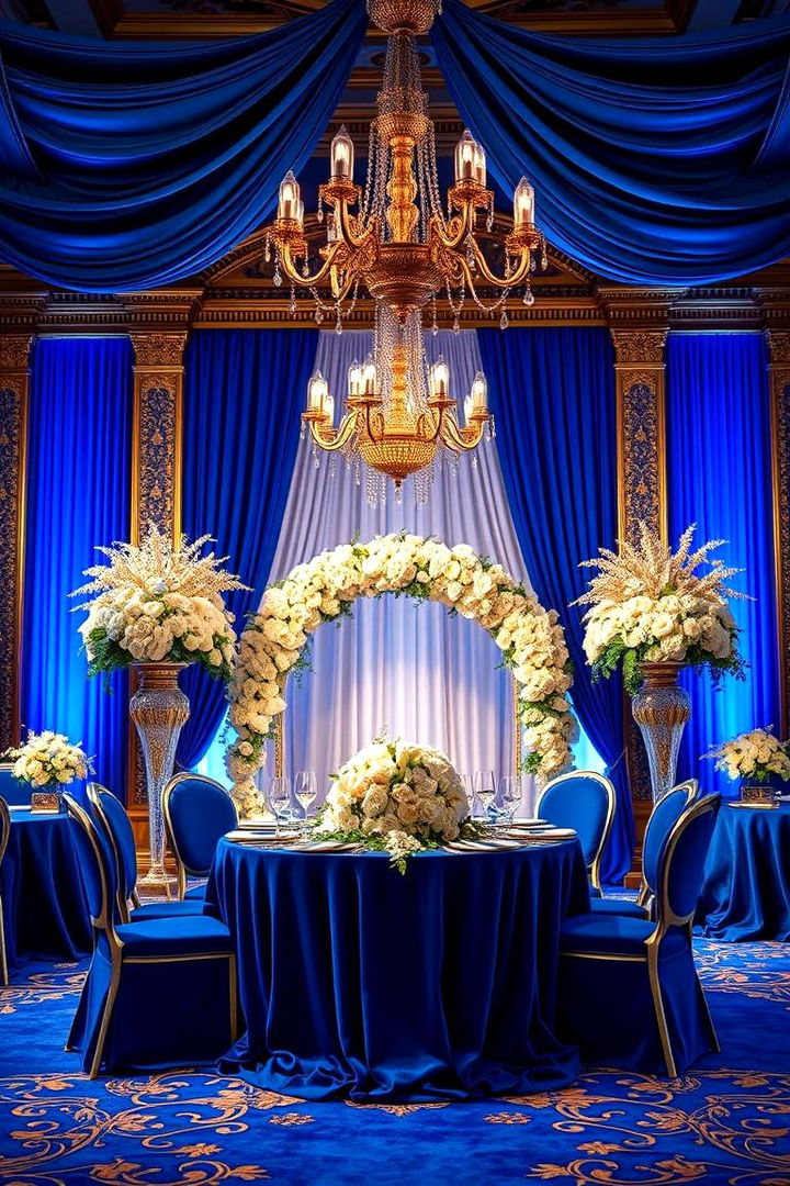 Royal Blue Elegance - 22 Blue Wedding Theme Ideas
