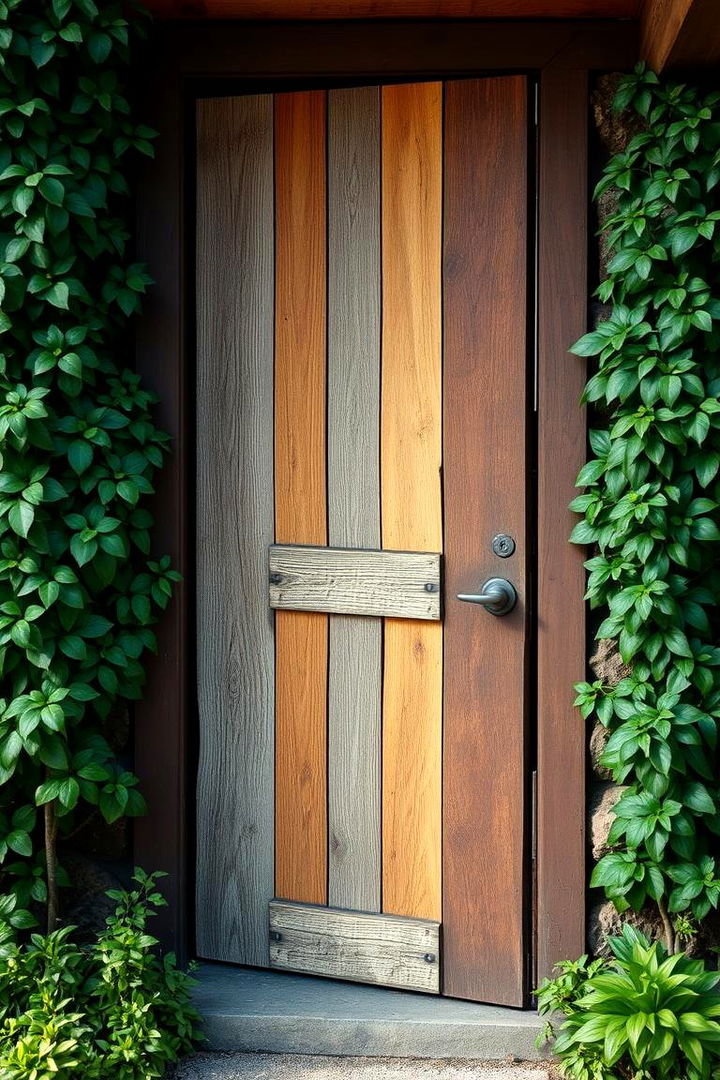 Rustic Adirondack Inspired Accents - 22 Summer Front Door Decor Ideas