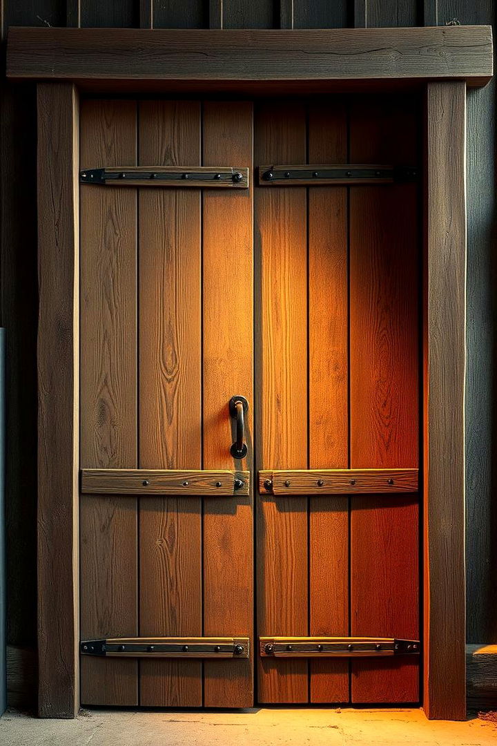 Rustic Barn Door - 22 Bedroom Door Decorating Ideas