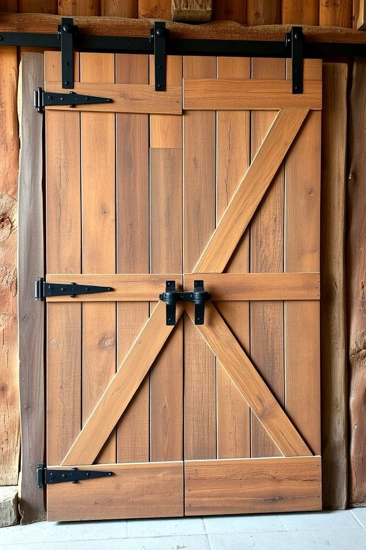 Rustic Barn Doors - 22 closet door ideas
