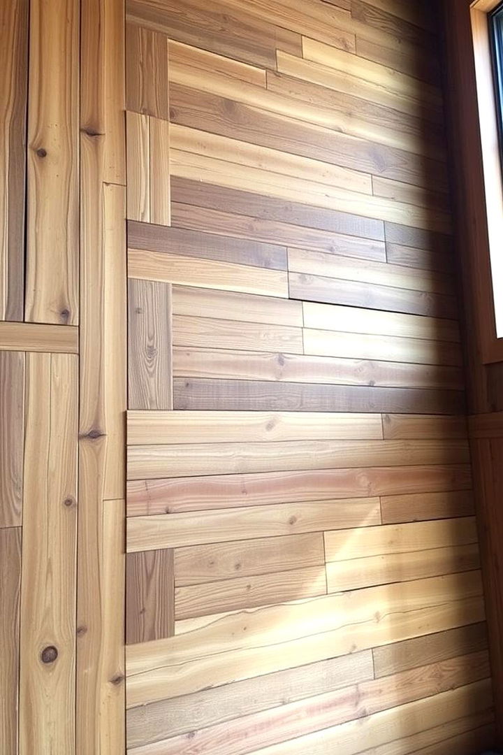 Rustic Barn Wood Cladding - 22 High Ceiling Tall Wall Decor Ideas