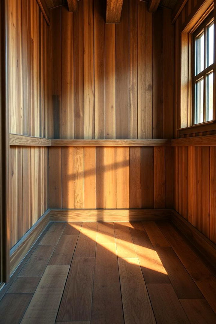 Rustic Barnwood Charm - 22 Wainscoting Ideas