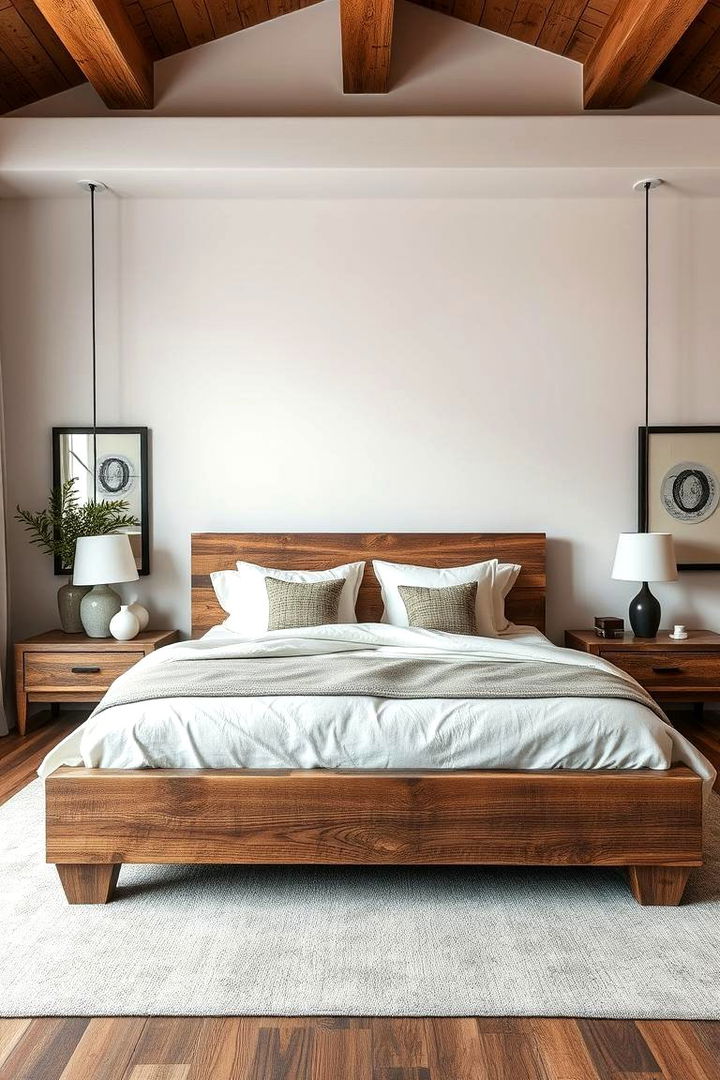 Rustic Bed Frames - 22 earthy bedroom ideas