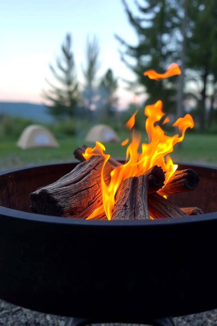 Rustic Campfire BBQ Pit - 22 Bbq Pit Ideas