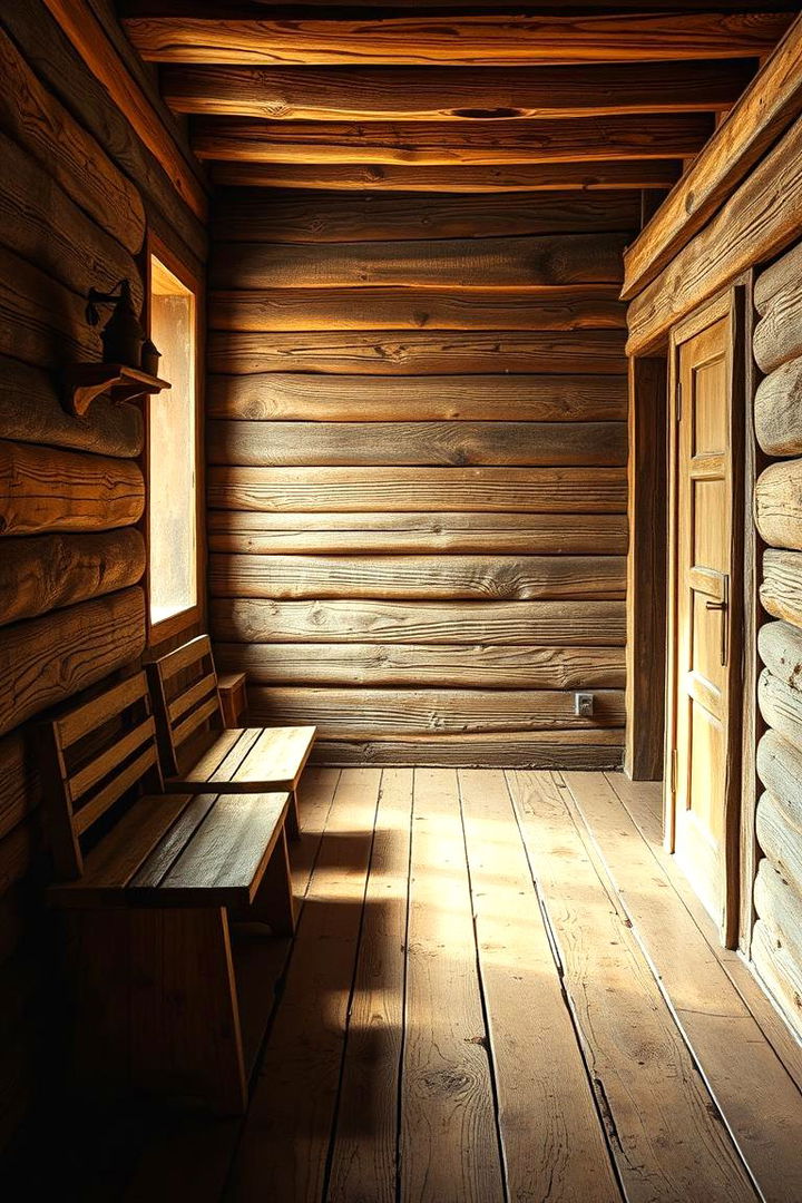 Rustic Charm - 22 Bathroom Mural Ideas
