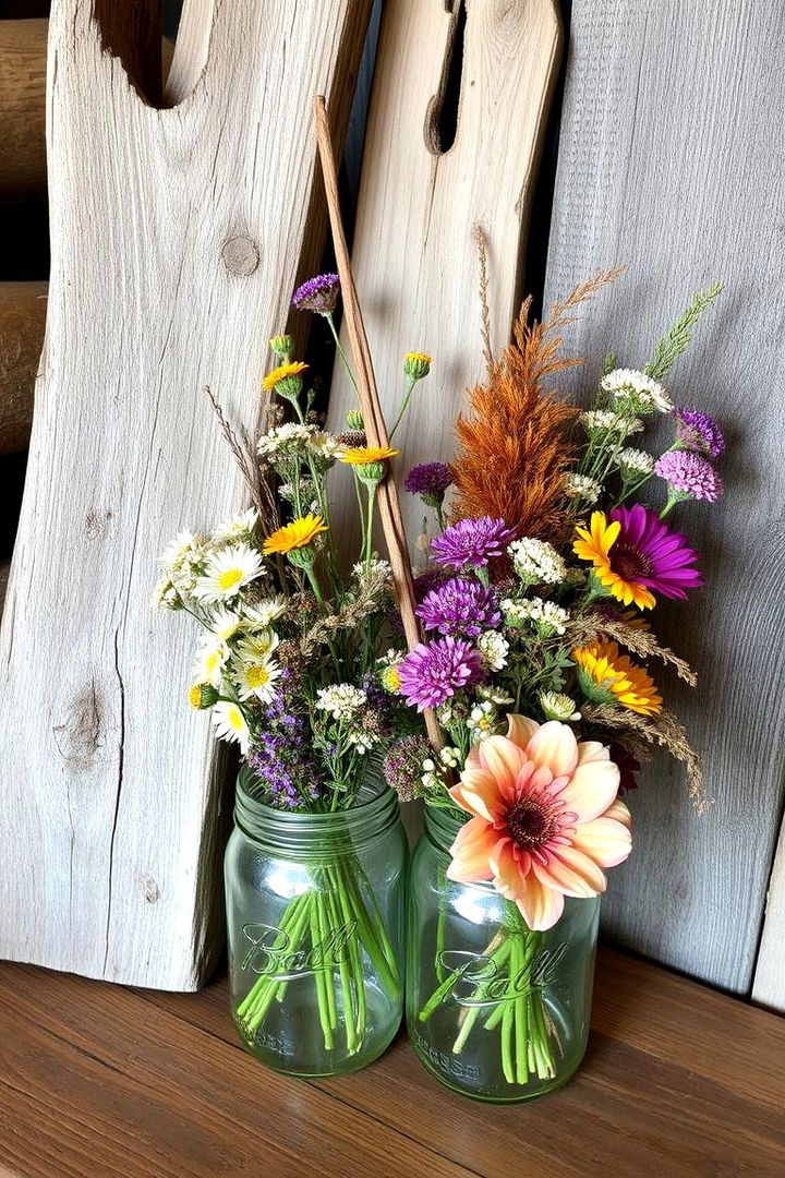 Rustic Charm - 22 Centerpiece Ideas