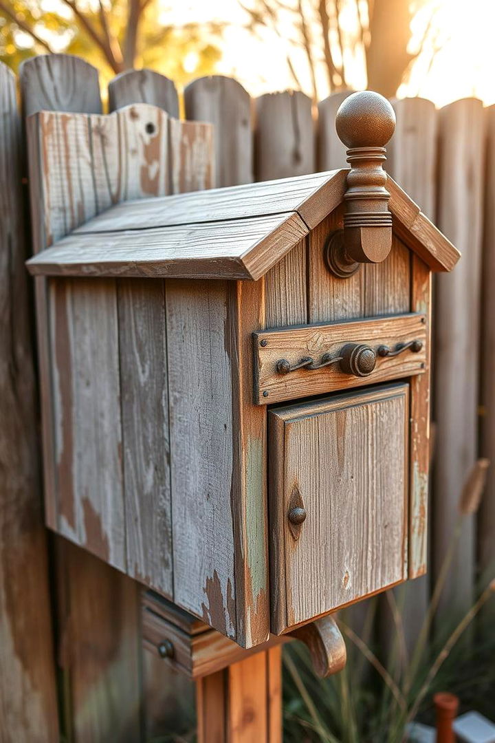 Rustic Charm Accents - 22 Mailbox Decor Ideas