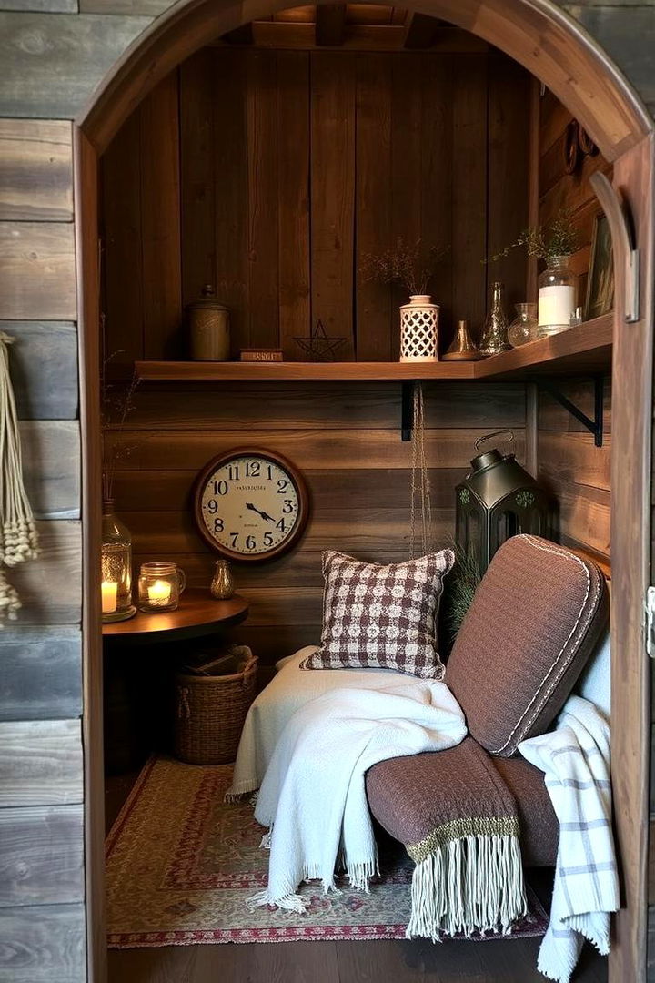Rustic Charm Alcove - 22 Alcove Ideas