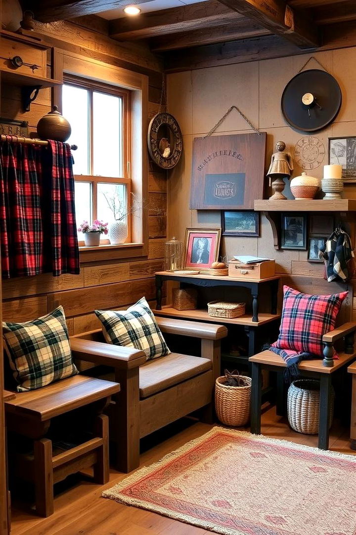 Rustic Charm Corner - 22 Living Room Nook Ideas