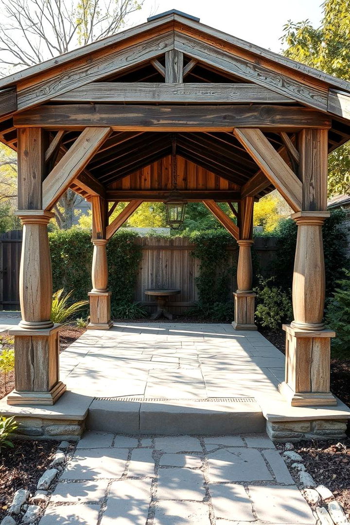 Rustic Charm Pavilion - 22 Outdoor Pavilion Ideas