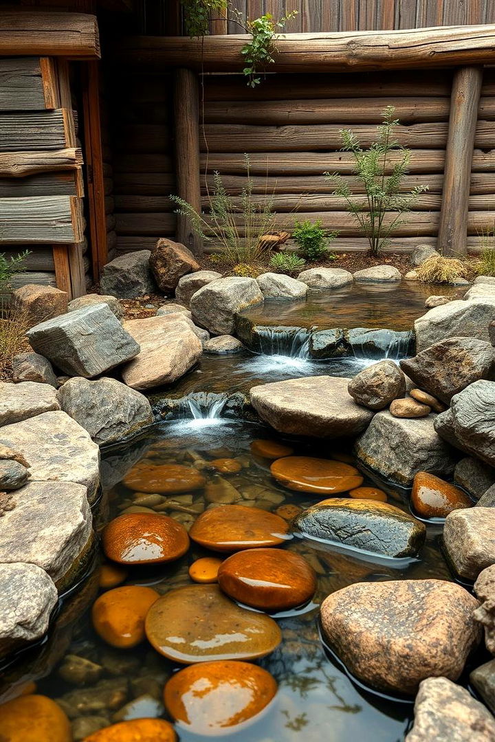 Rustic Charm Pond - 22 Backyard Pond Ideas