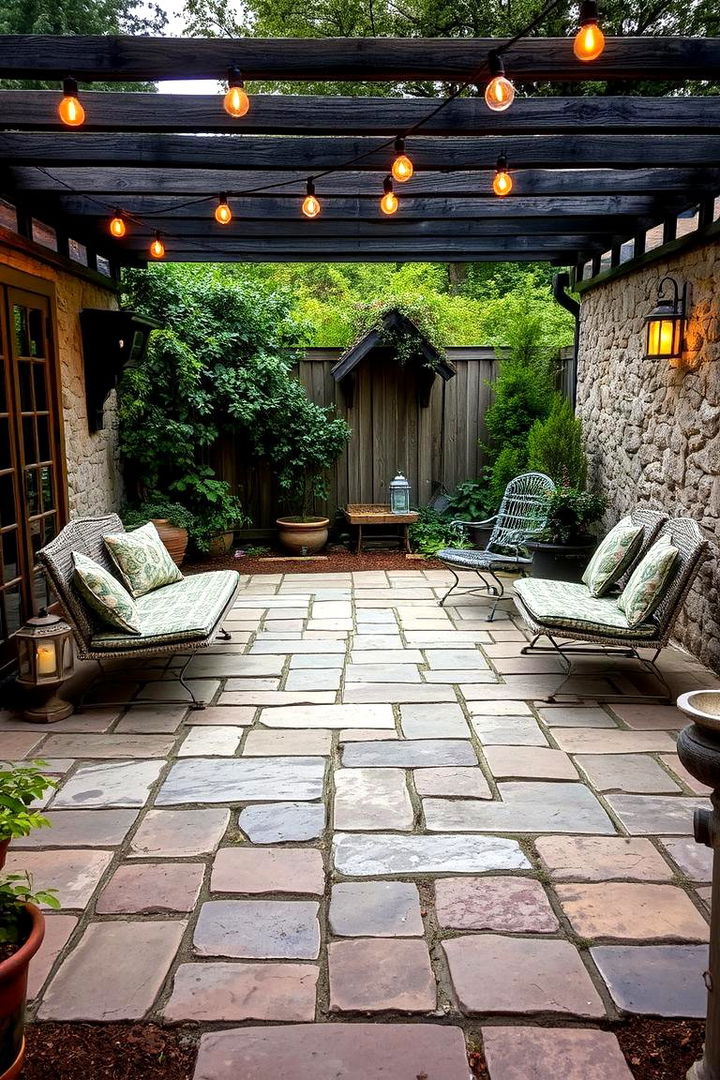 Rustic Charm Retreat - 22 Flagstone Patio Ideas