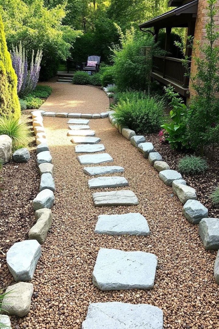 Rustic Charm Route - 22 Mulch Pathway Ideas