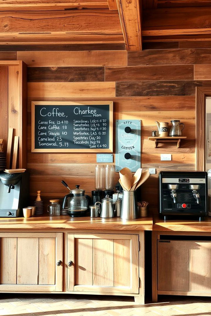 Rustic Charm Station - 22 Coffee Station Ideas