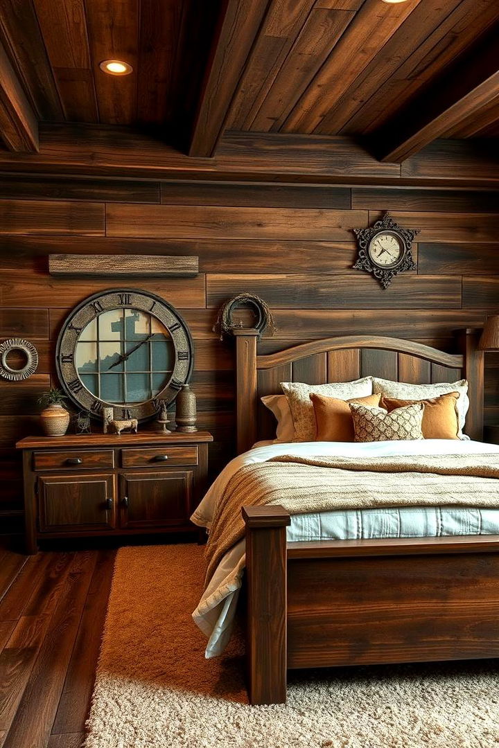 Rustic Charm with Dark Woods - 22 Dark Wood Bedroom Ideas