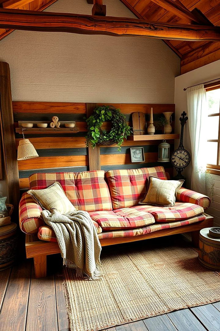 Rustic Charm with a Futon Twist - 22 Futon Bedroom Ideas