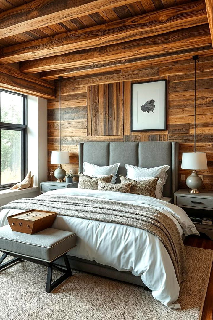 Rustic Chic Elements - 22 Cozy Bedroom Ideas