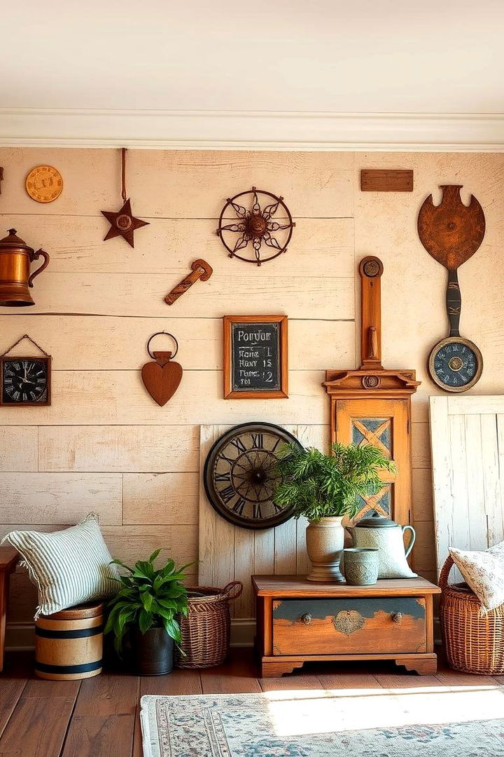 Rustic Country Charm - 22 Wall Painting Ideas of Any Room