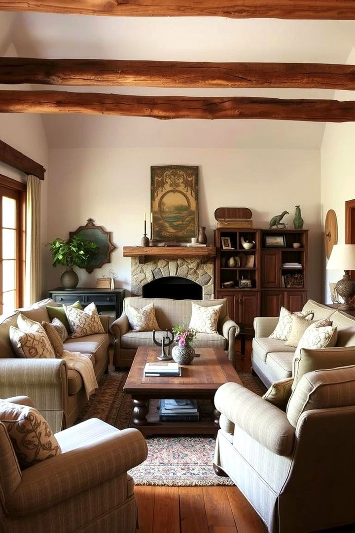 Rustic Country Inspired Sectionals - 22 Sectional Living Room Ideas