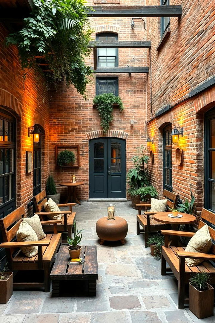 Rustic Courtyard Charm - 22 Courtyard Ideas