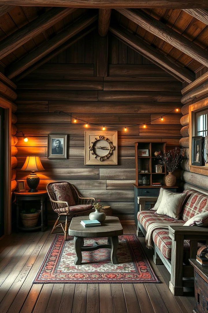 Rustic Cowboys Cabin Retreat - 22 Dallas Cowboys Man Cave Ideas