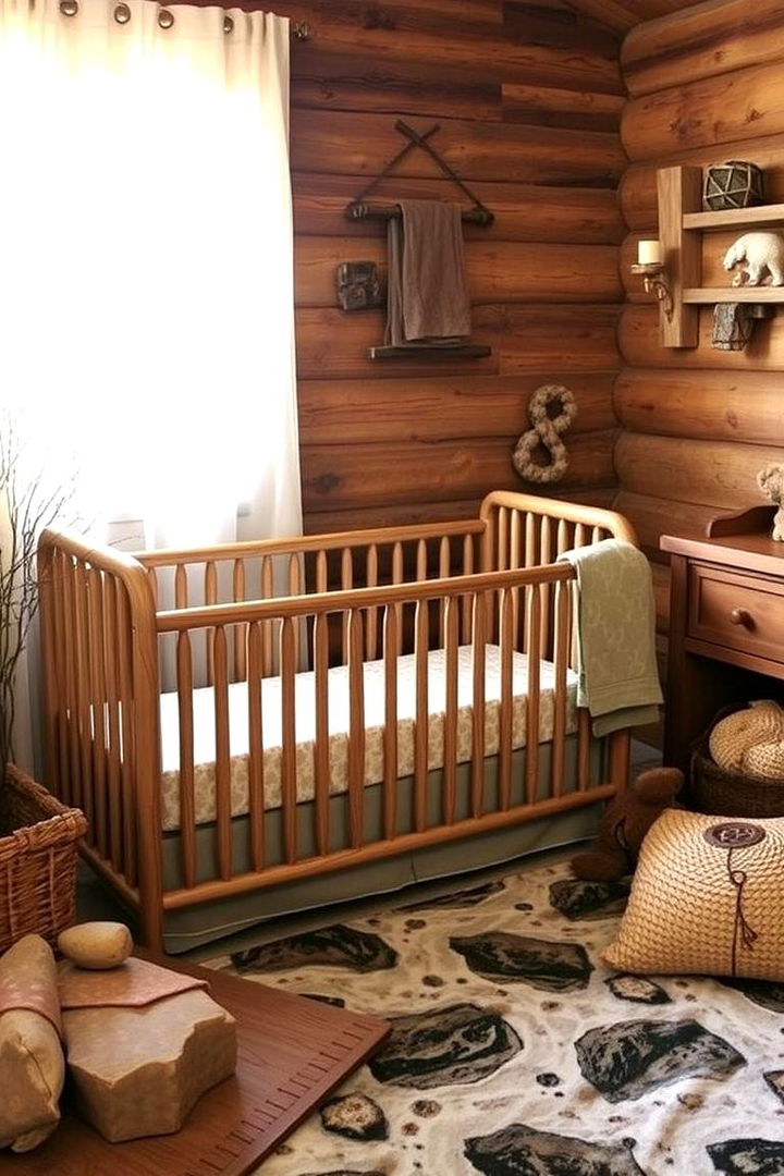 Rustic Creekside - 22 Nature Themed Nursery Ideas