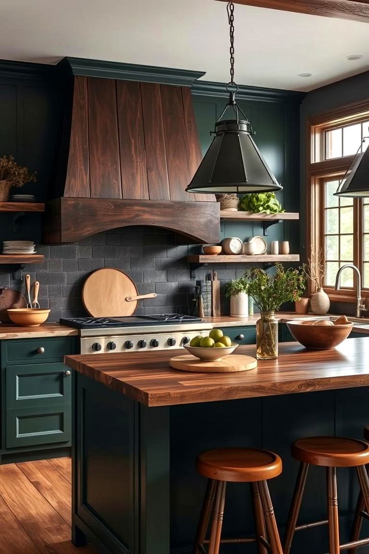 Rustic Earth Tones Revival - 22 Green and Brown Kitchen Ideas