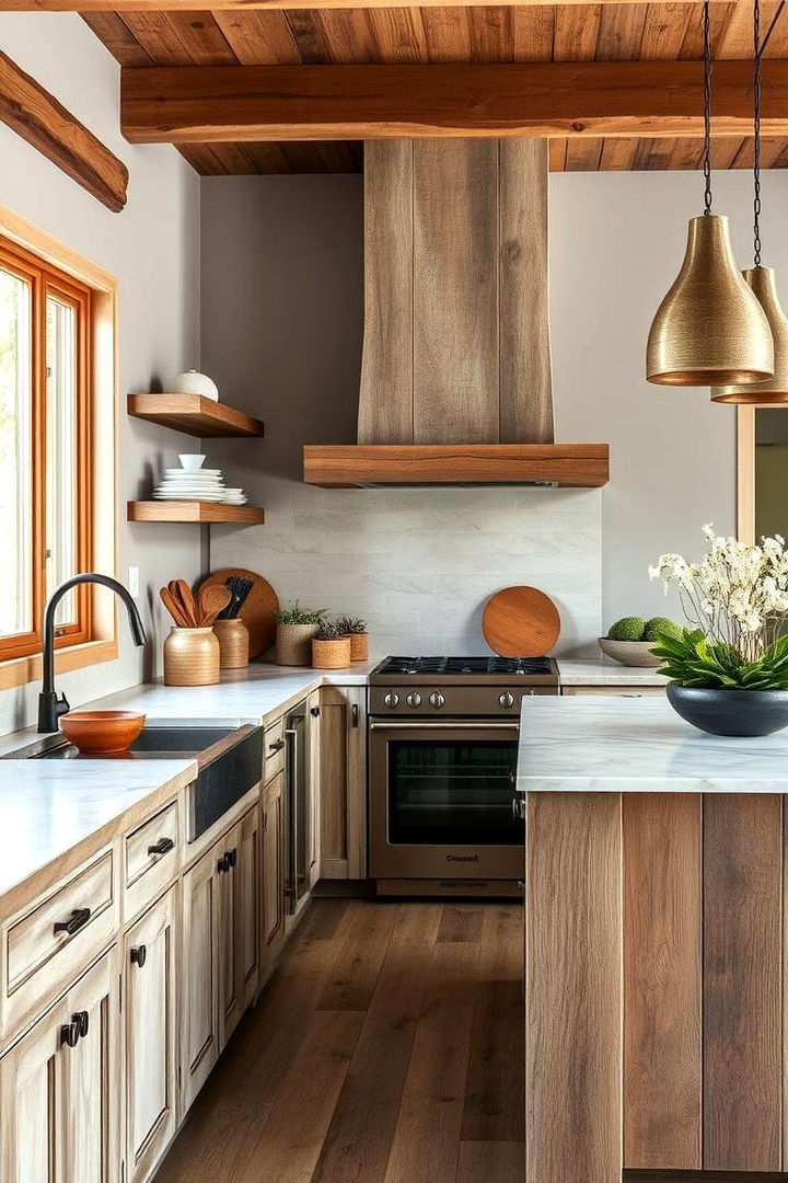Rustic Elements Meet Contemporary Greenhouse Design - 22 Greenhouse Kitchen Design Ideas