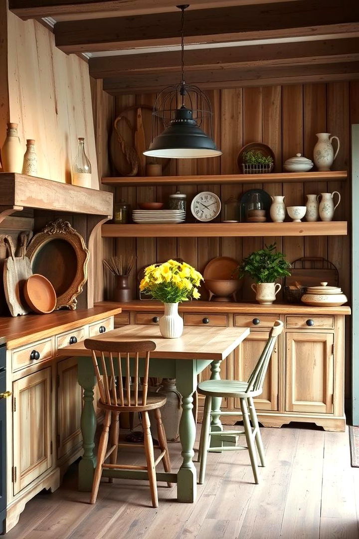Rustic Farmhouse Charm - 22 Kitchen Diner Ideas