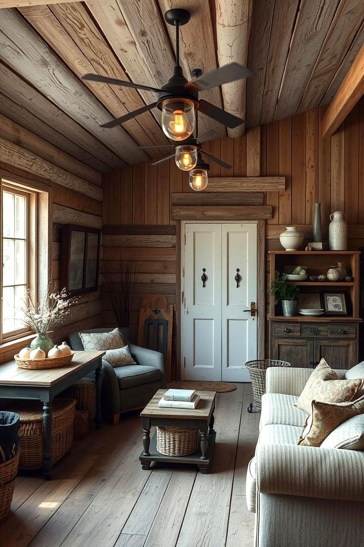 Rustic Farmhouse Charm - 22 Lash Room Ideas