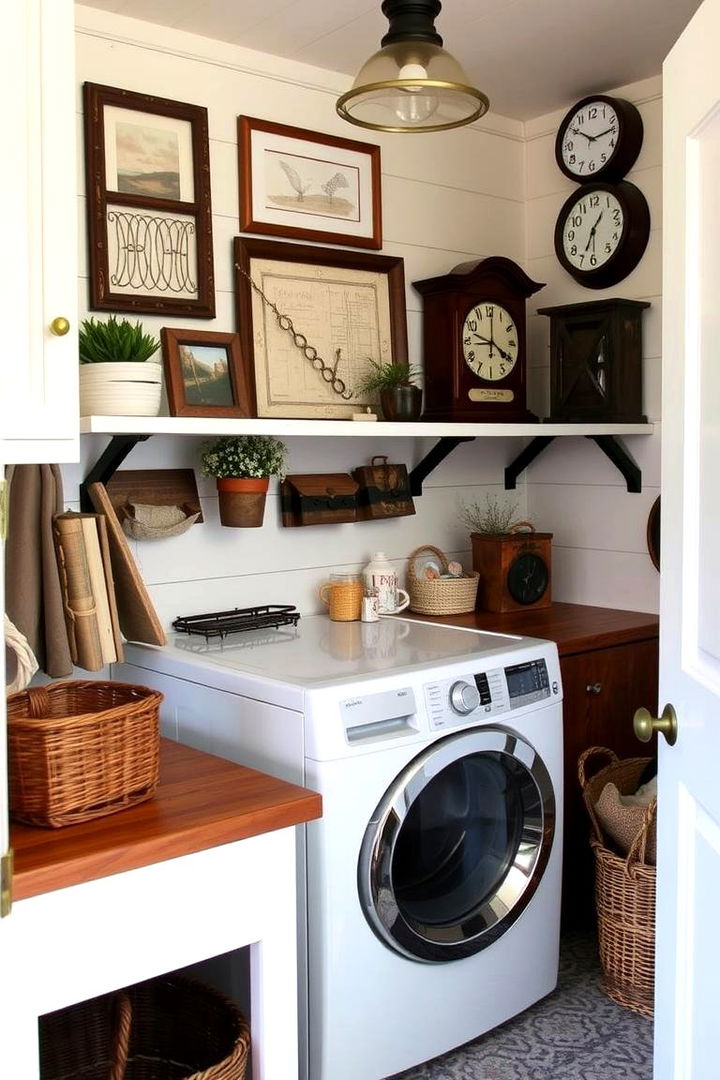 Rustic Farmhouse Decor Accents - 22 Farmhouse Laundry Room Ideas