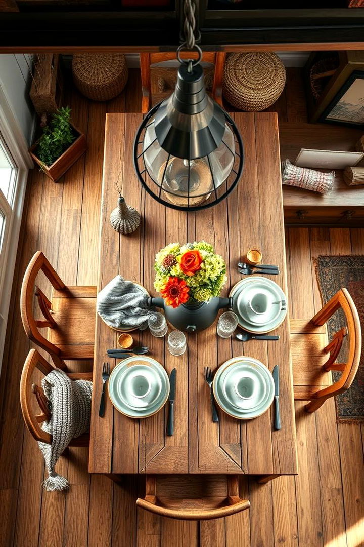 Rustic Farmhouse Dining - 22 Outdoor Dining Area Ideas