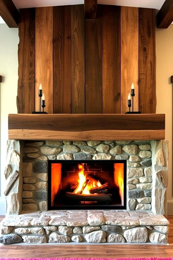 Rustic Farmhouse Hearth - 22 Living Room Fireplace Ideas