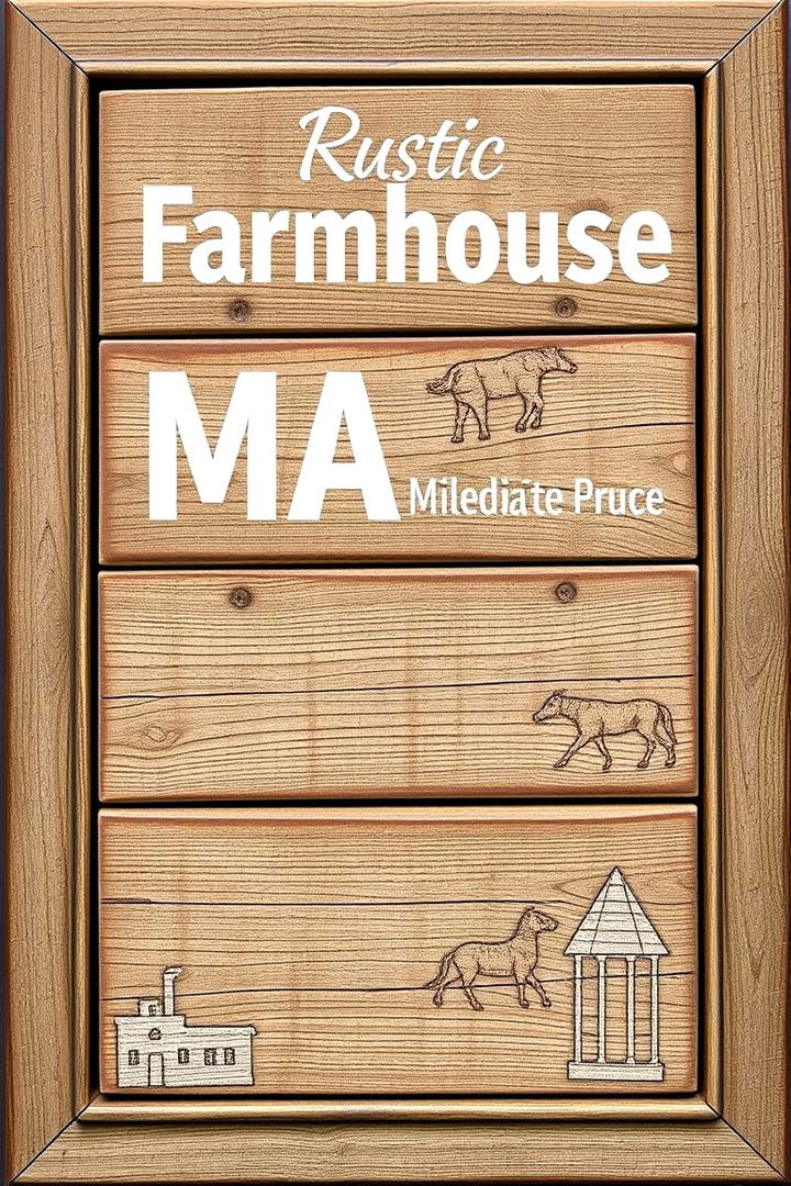 Rustic Farmhouse Style Mat - 22 Front Door Mat Ideas