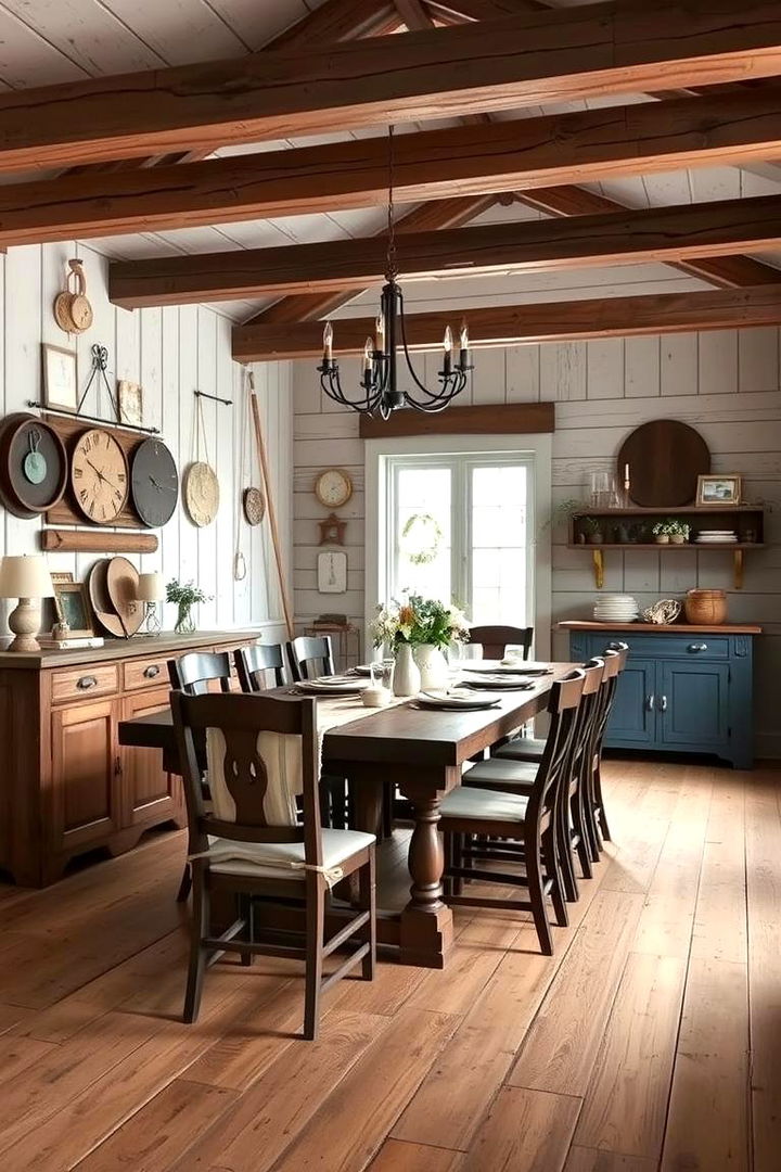Rustic Farmhouse Warmth - 22 Dining Room Design Ideas