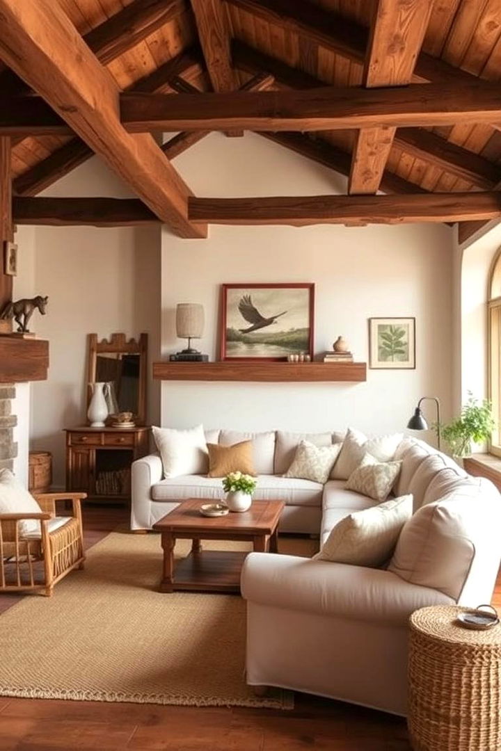Rustic Farmhouse Warmth - 22 Floor and Wall Color Ideas