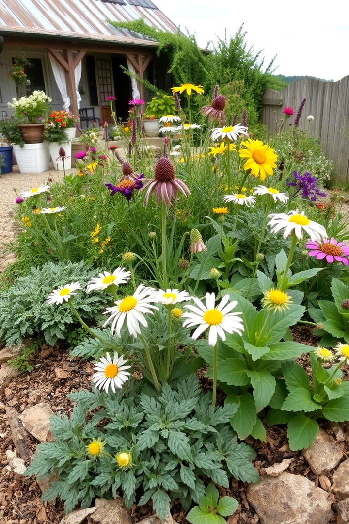 Rustic Garden Charm - 22 Perennial Flower Bed Ideas