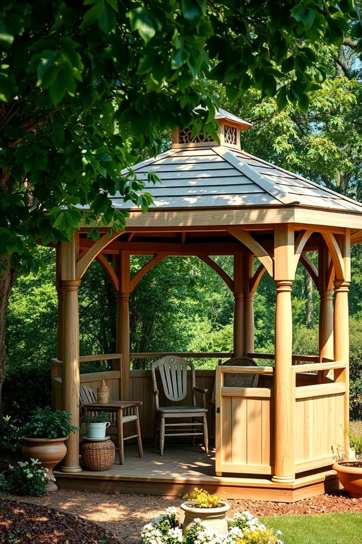 Rustic Garden Gazebos - 22 Outdoor Decor Ideas