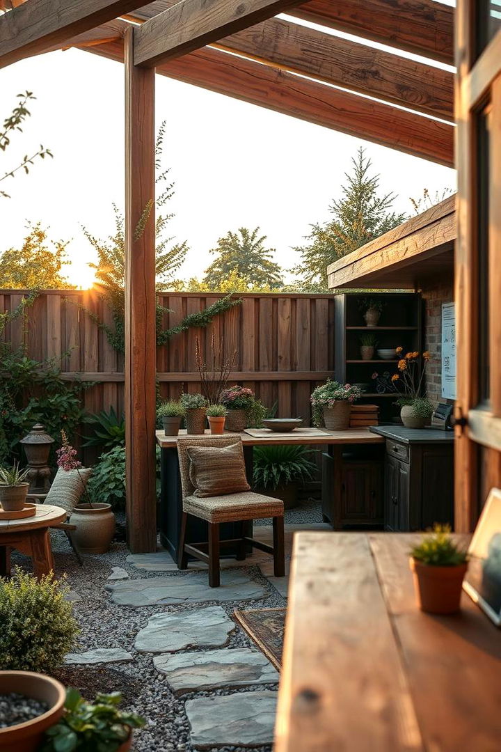 Rustic Garden Office Design - 22 Garden Office Ideas