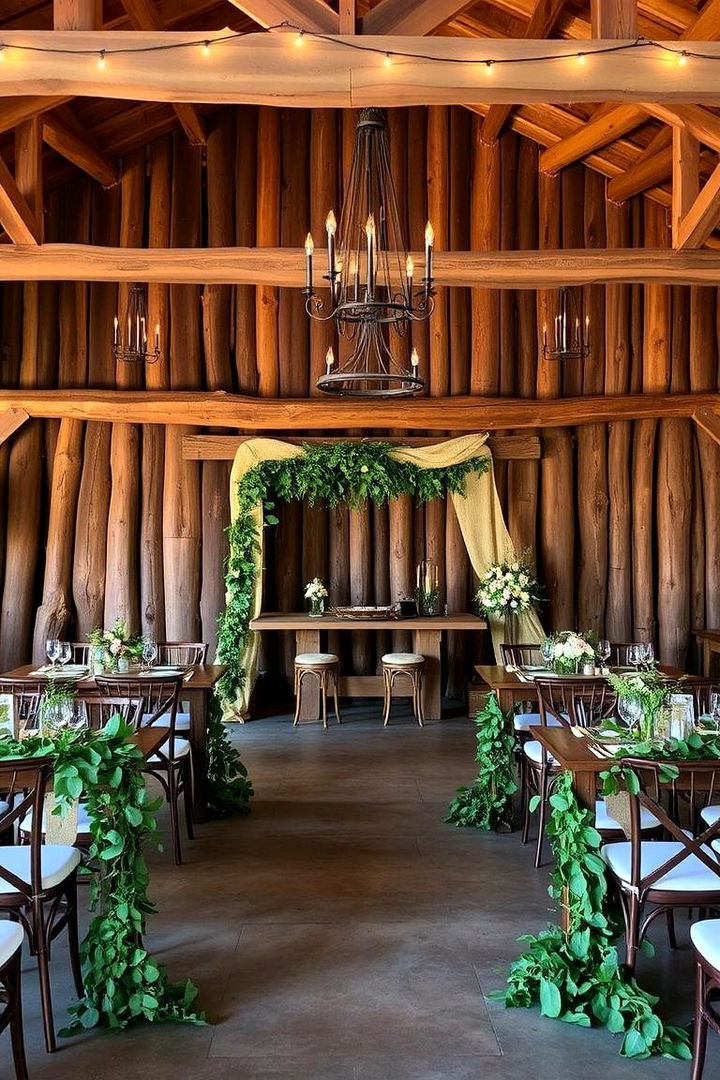 Rustic Green Wedding Decor - 22 Emerald Green Wedding Ideas