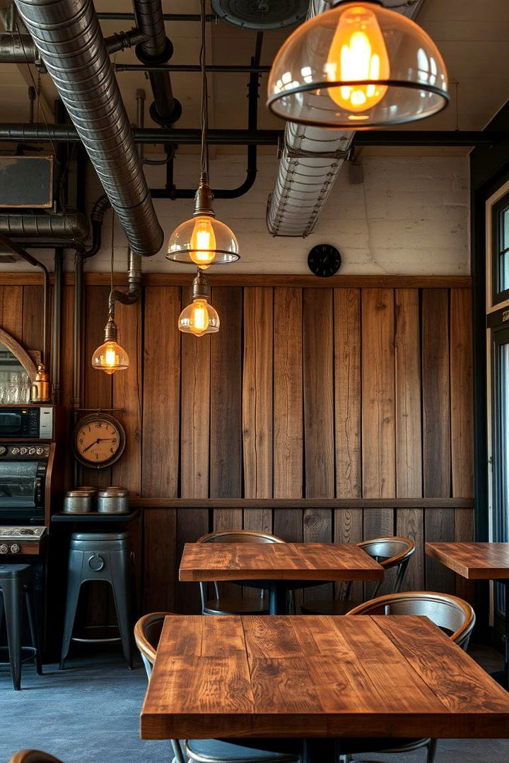 Rustic Industrial Accents - 22 Vintage Living Room Ideas