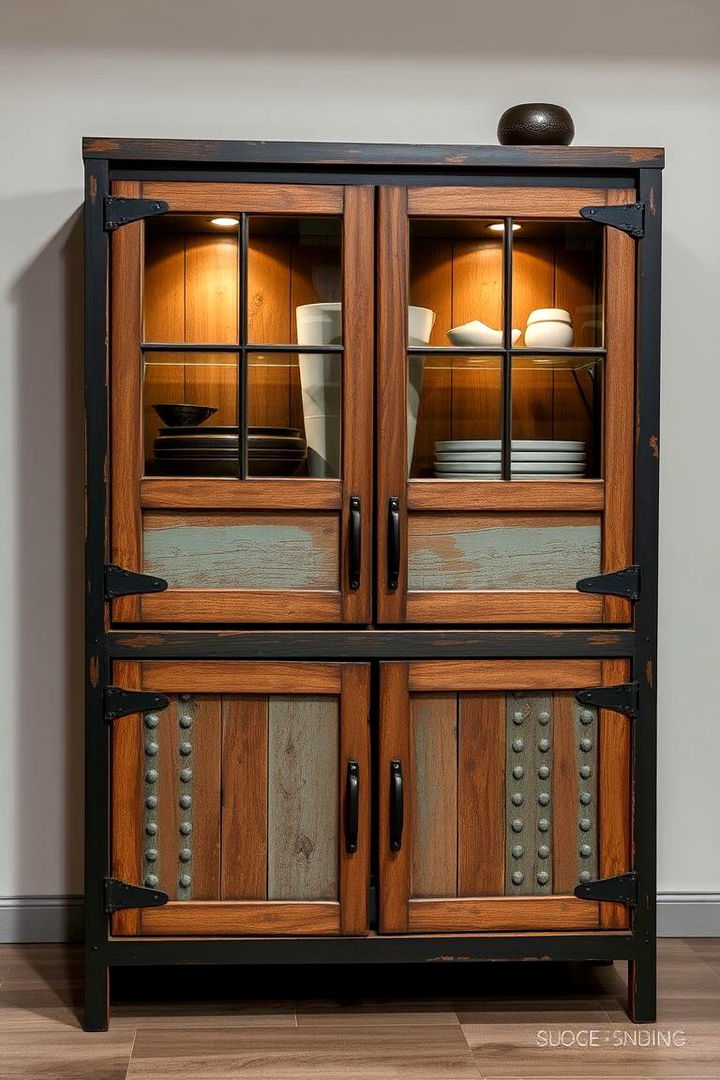 Rustic Industrial Flair - 22 Painted Furniture Ideas