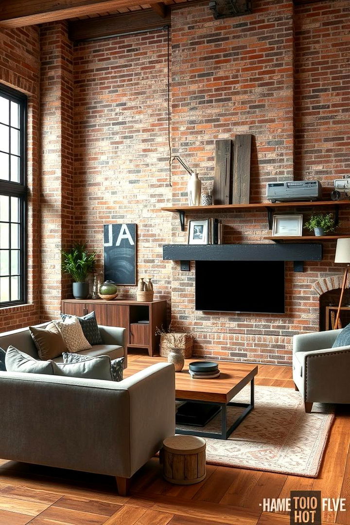 Rustic Industrial Fusion - 22 Southwestern Living Room Ideas