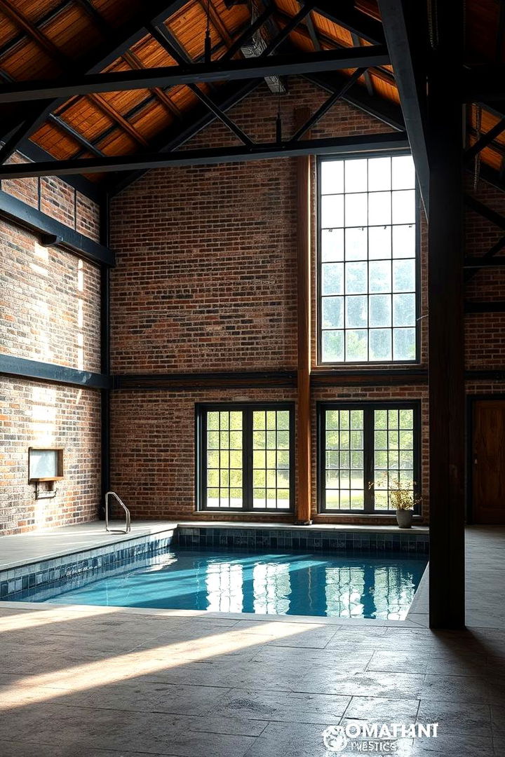 Rustic Industrial Shed - 22 Pool Shed Ideas