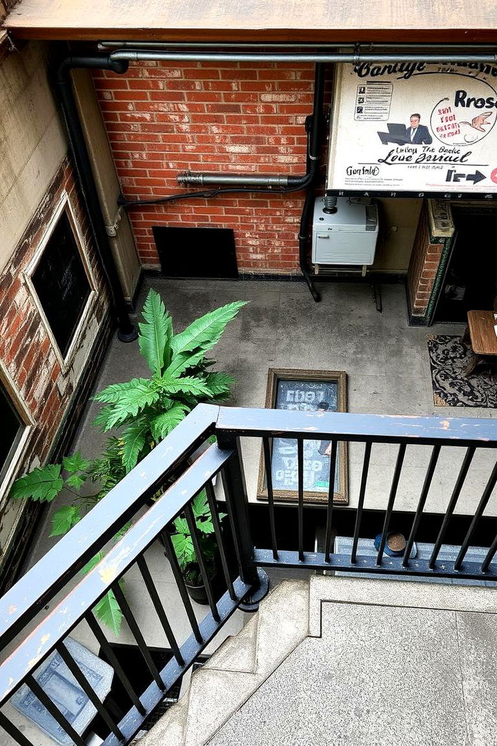 Rustic Industrial Style - 22 black deck railing ideas